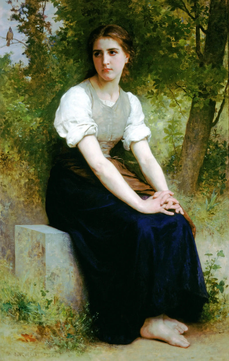 Bülbülün Şarkısı - Bouguereau