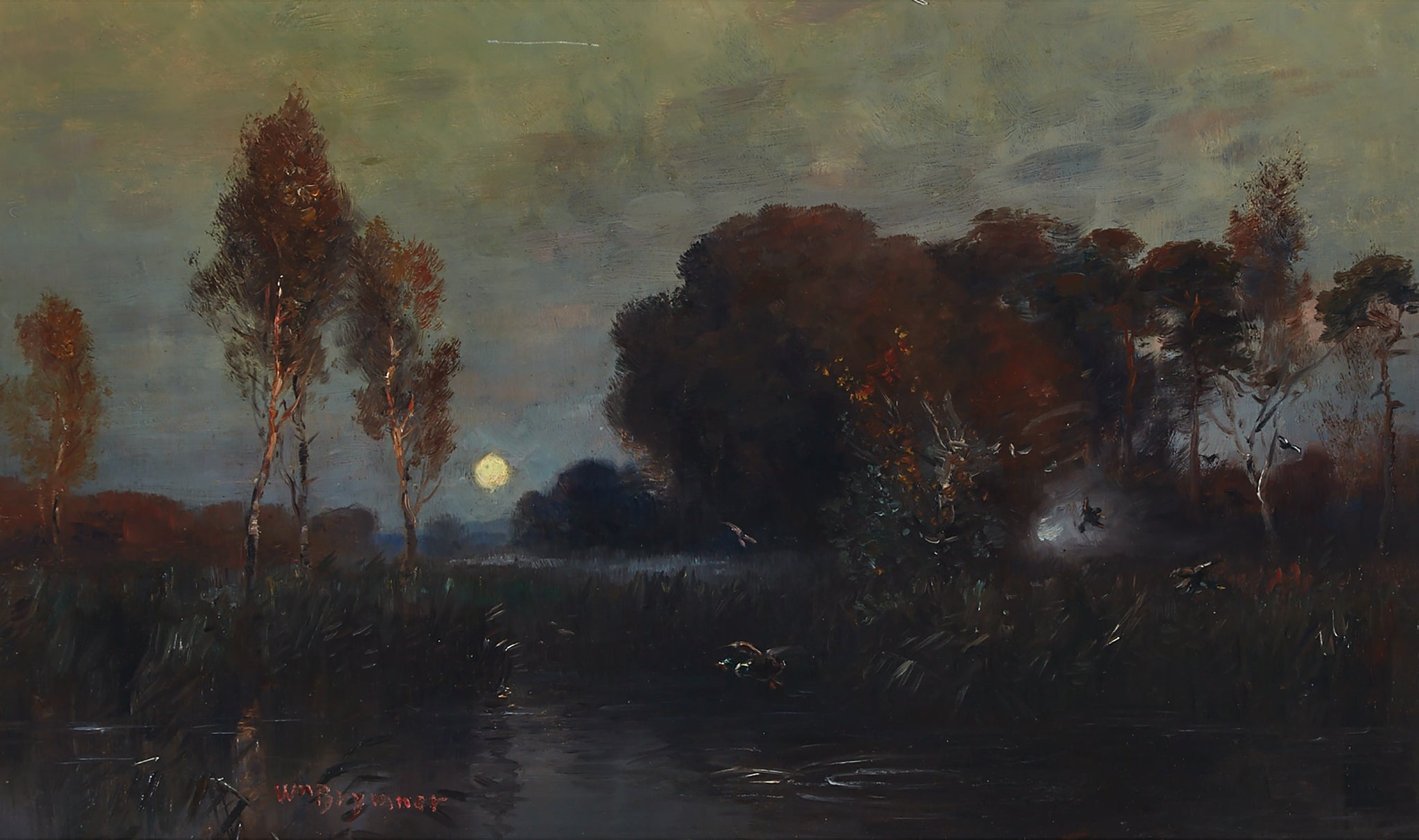 Tôt le matin près du Saint-Laurent de William Brymner