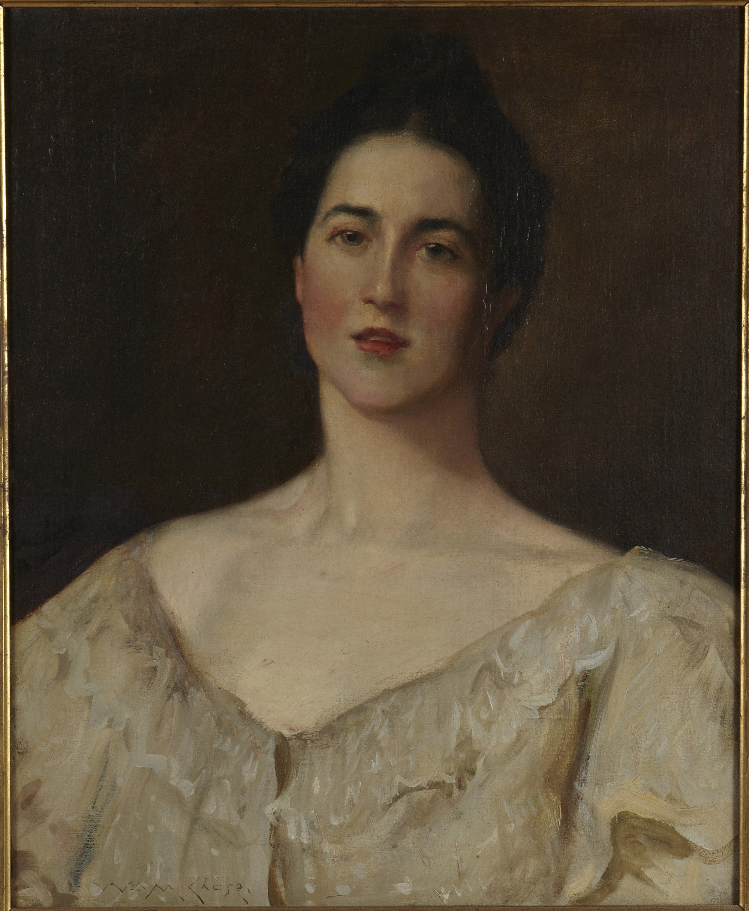 Le modèle majestueux - William Merritt Chase