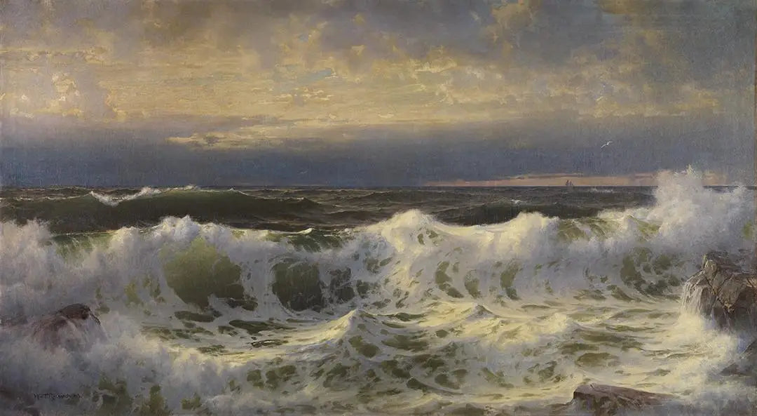 Le long du rivage - William Trost Richards - Alpha Reproduction
