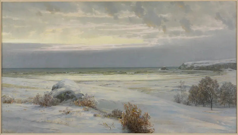 Cehennem, Newport yakınlarında - William Trost Richards