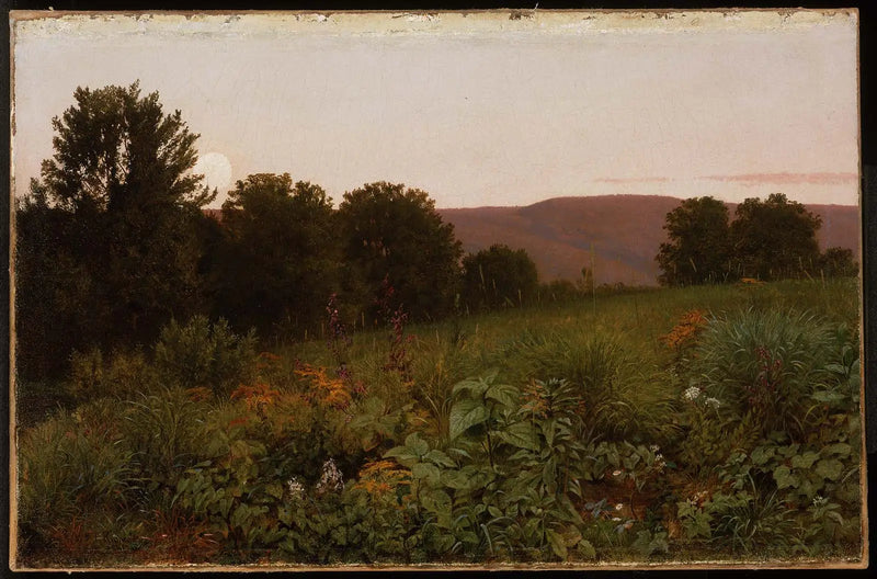 Çayırda Gün Batımı - William Trost Richards