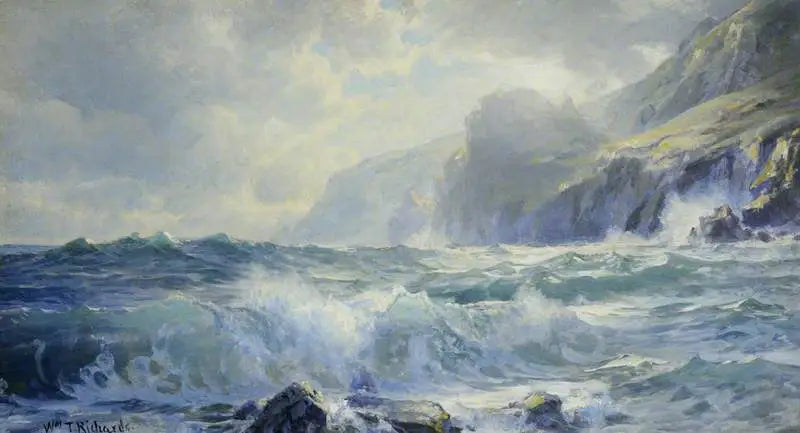 Icart Point, Guernsey - William Trost Richards