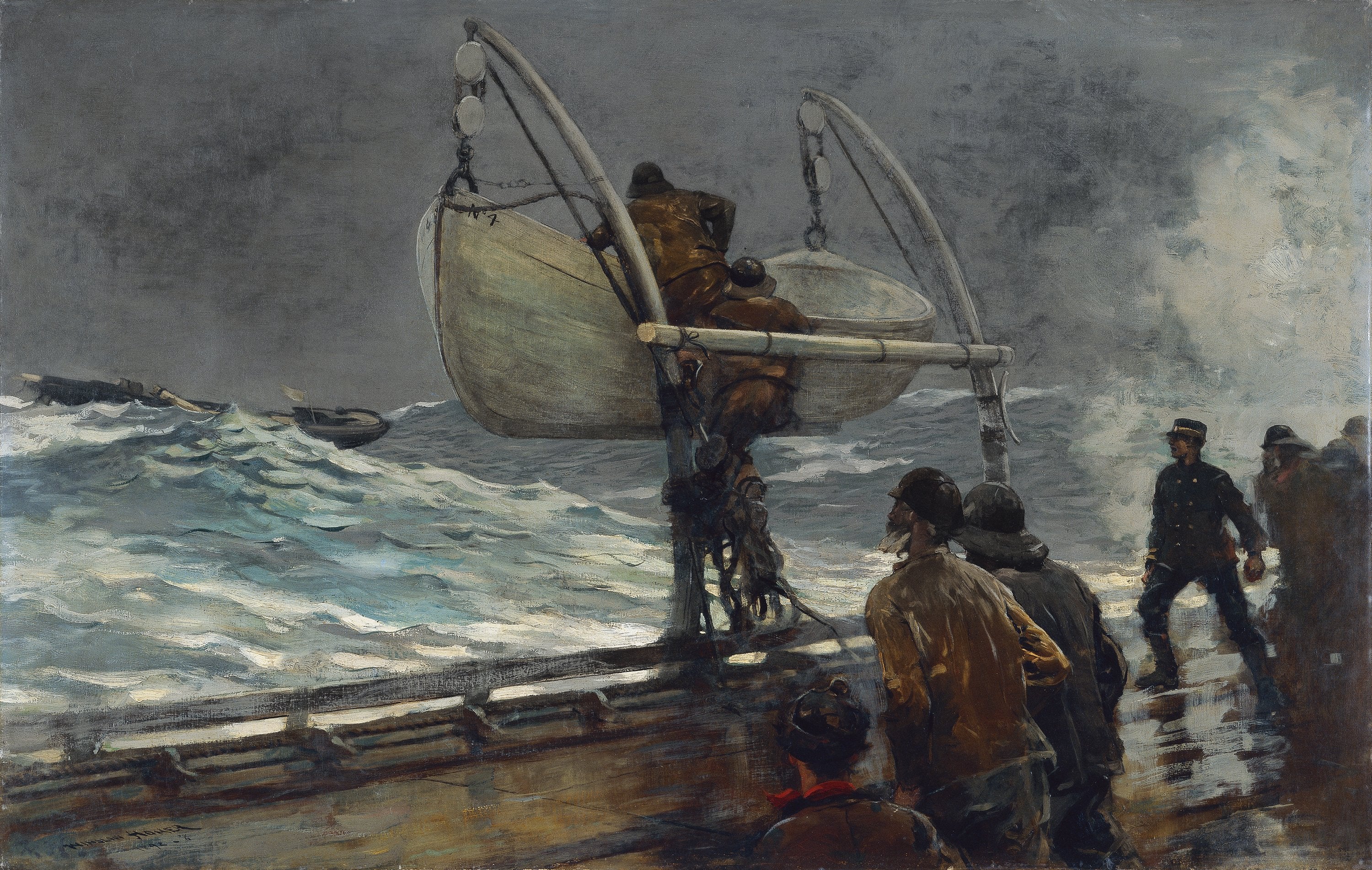 Le signal de détresse - Winslow Homer