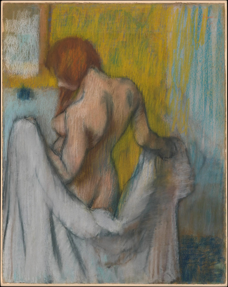 Havlulu Kadın - Edgar Degas