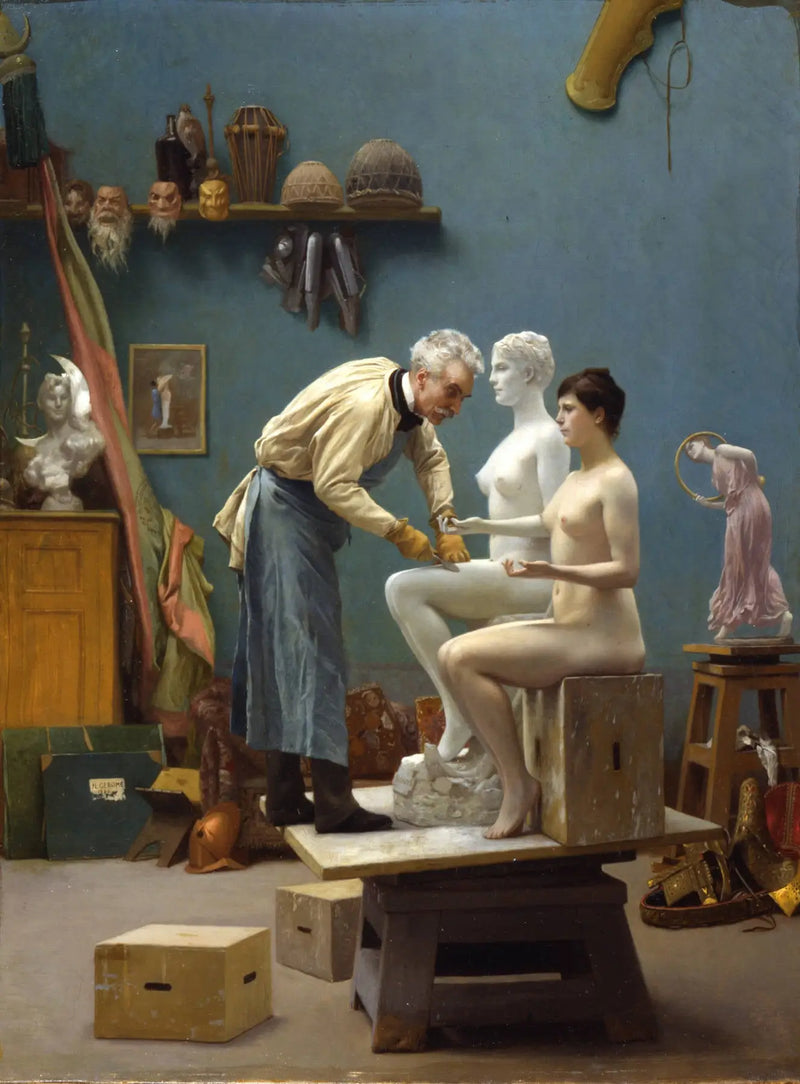 Heykeltıraş Tanagra - Jean-Léon Gérôme