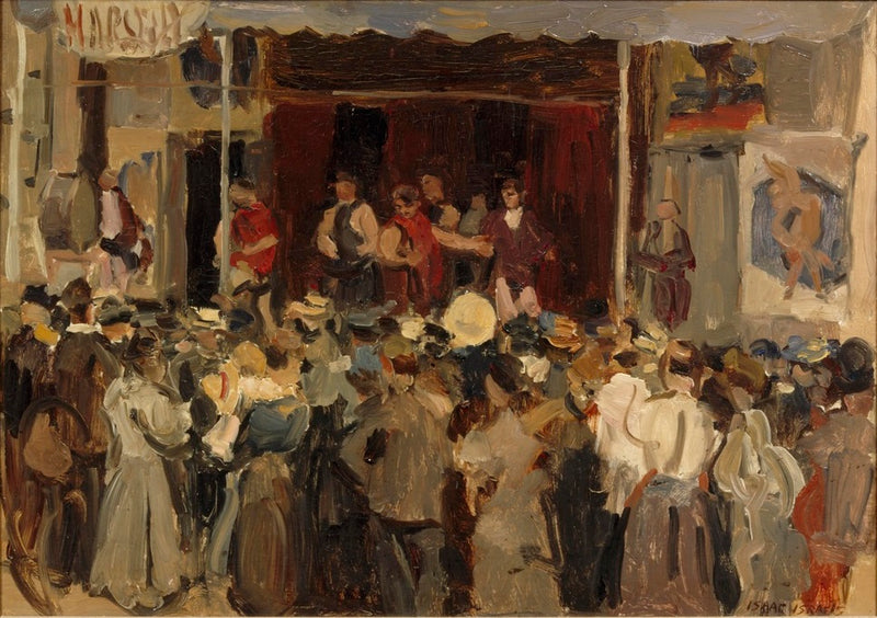 Güreşçi Tentesi - Isaac Israëls