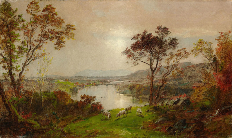 Wyoming Vadisi - Jasper Francis Cropsey