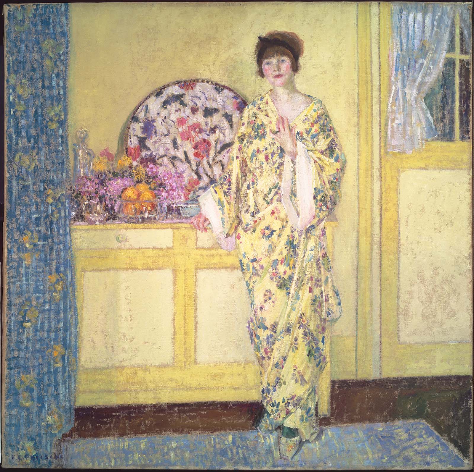 La Chambre Jaune - Frederick Carl Frieseke