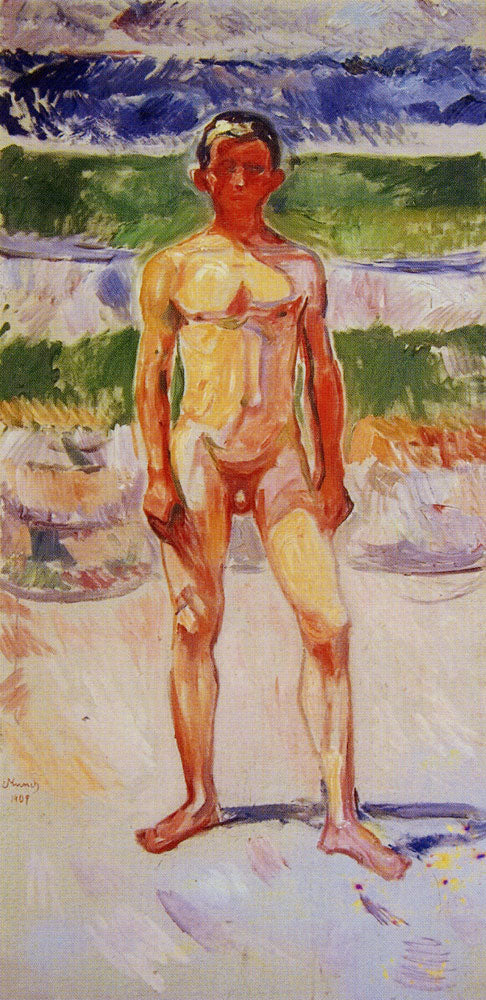 Reproduction du tableau « Jeune Personne - Edvard Munch » par Alpha Reproduction en peinture à l’huile