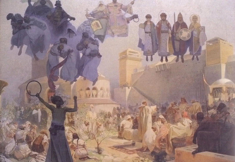 Eski Litürjiye Giriş - Alphonse Mucha