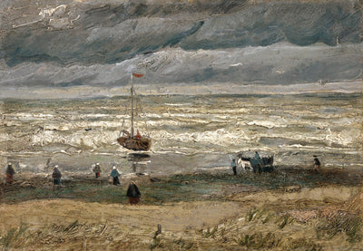 Scheveningen'de Deniz Manzarası - Vincent van Gogh