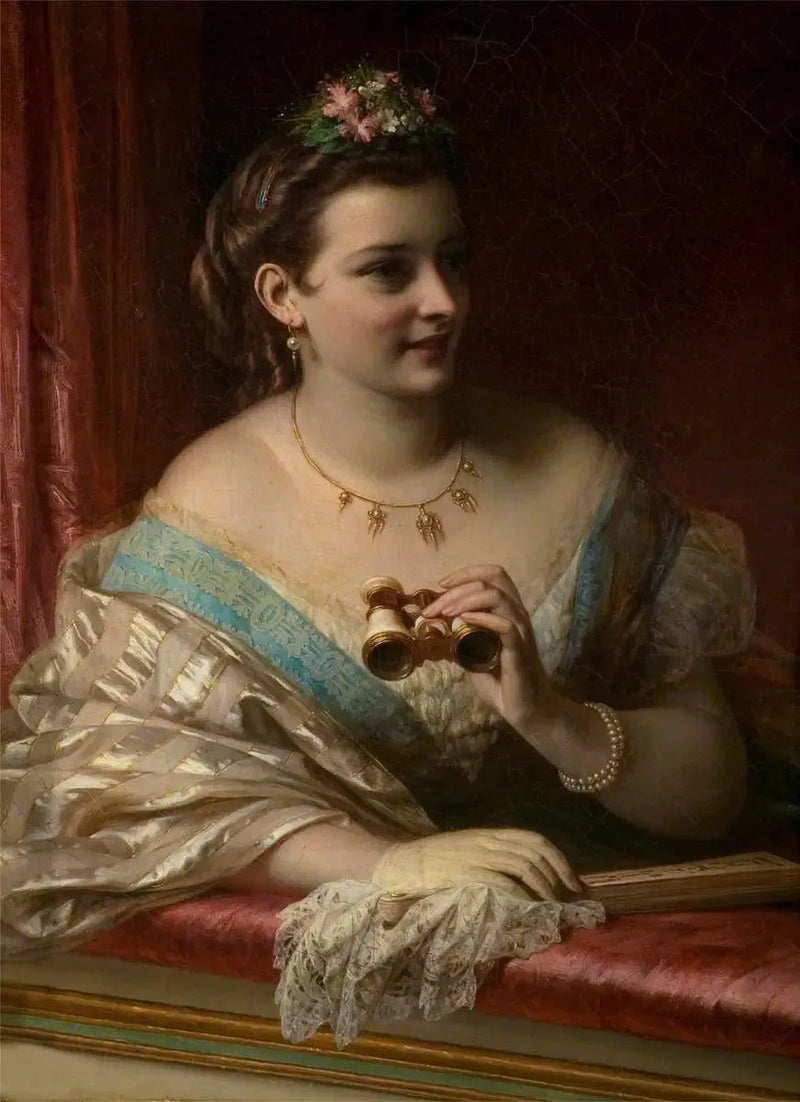 Opera'da - Thomas Francis Dicksee