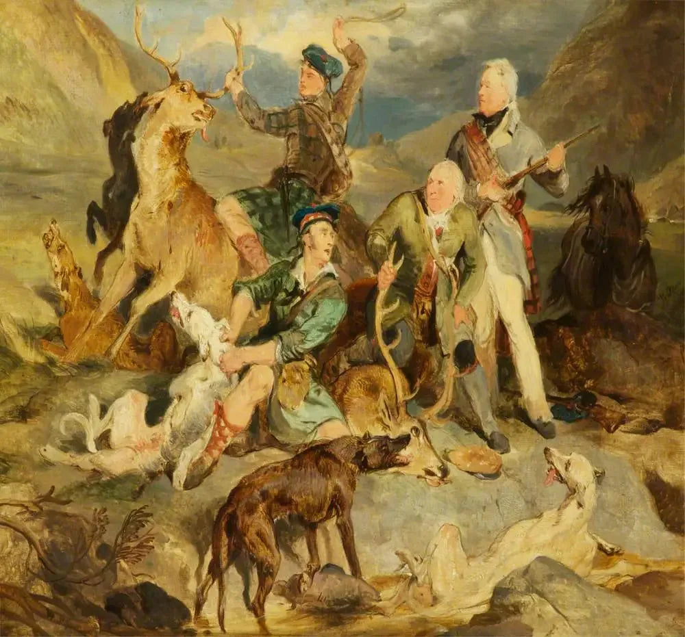 Av Yarımadası'nda Geyik Fethetmek: Atholl Dükü ve Orman Muhafızları - Edwin Henry Landseer