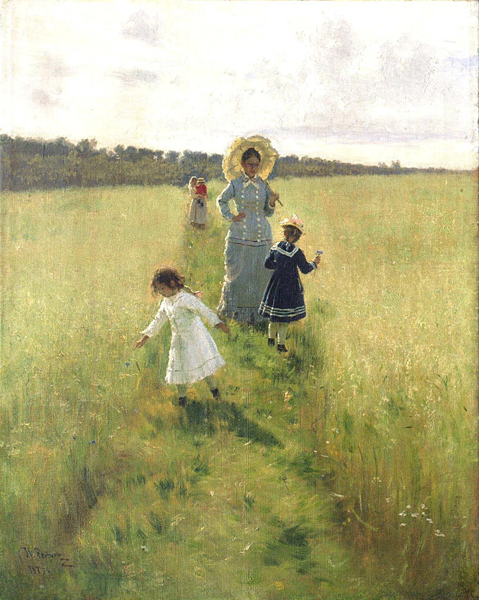 À la frontière - Ilya Repin