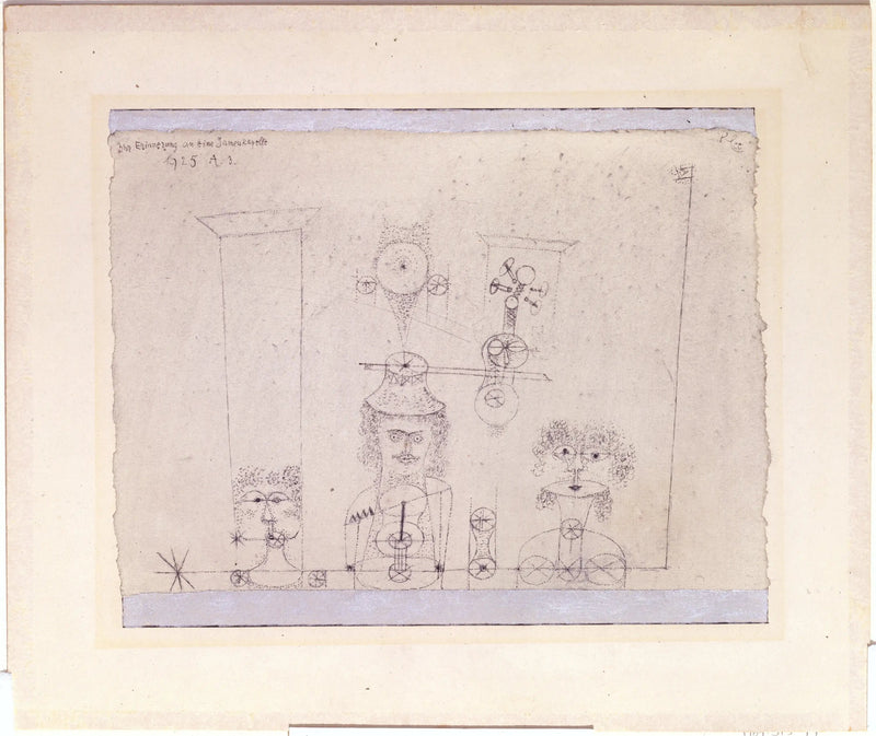 Tamamen kadınlardan oluşan bir gruba anısına - Paul Klee