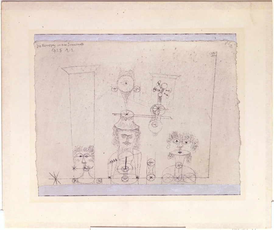 Tamamen kadınlardan oluşan bir gruba anısına - Paul Klee
