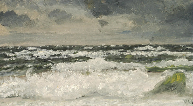 Skagen Plajında. - Michael Peter Ancher