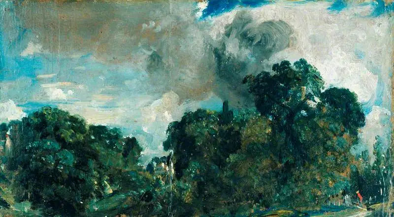 À l’orée d’un bois - John Constable - Alpha Reproduction
