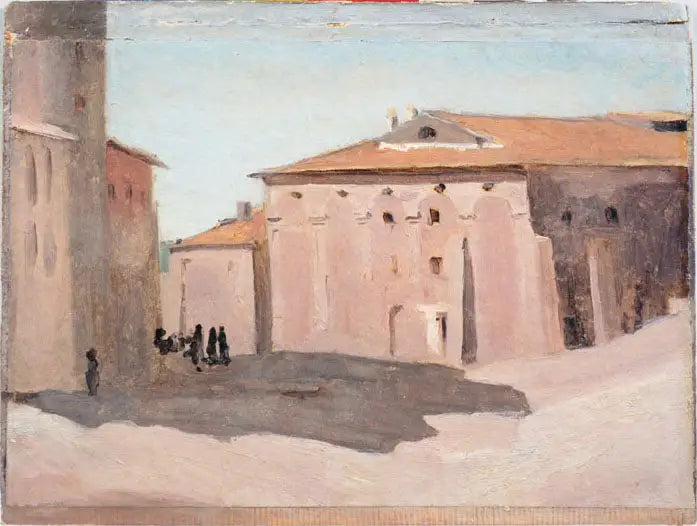 Roma yakınlarındaki Marino - Jean-Baptiste Camille Corot