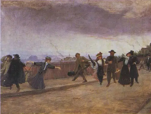 Montmartre'da - Jean Béroud