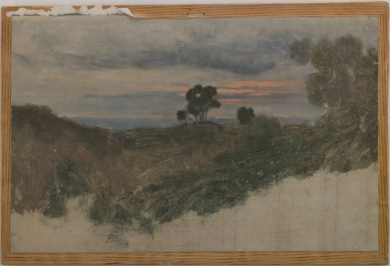 Roma yakınlarındaki Olevano - Jean-Baptiste Camille Corot