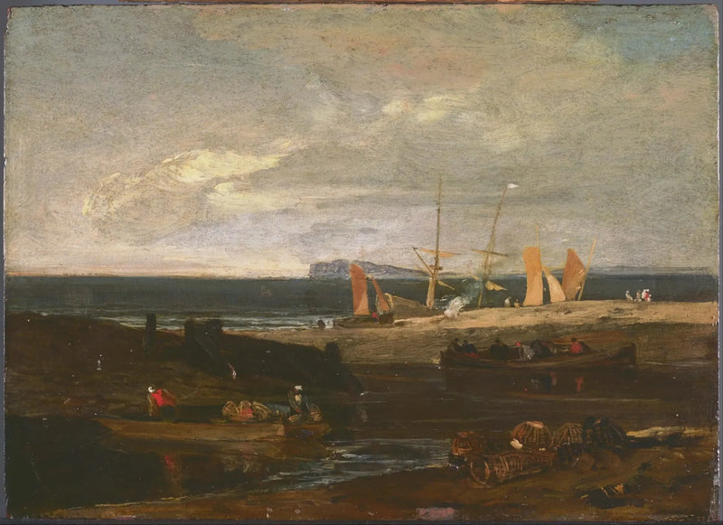 İngiliz Kıyısında Bir Manzara - J. M. W. Turner