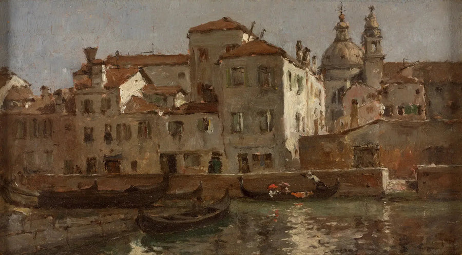 Venedik'te - William Merritt Chase