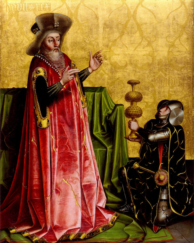 Abisai David'in önünde - Konrad Witz