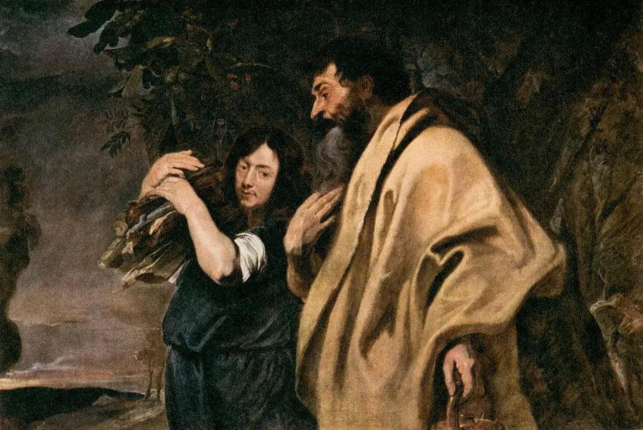 İbrahim ve İshak - Antoine van Dyck