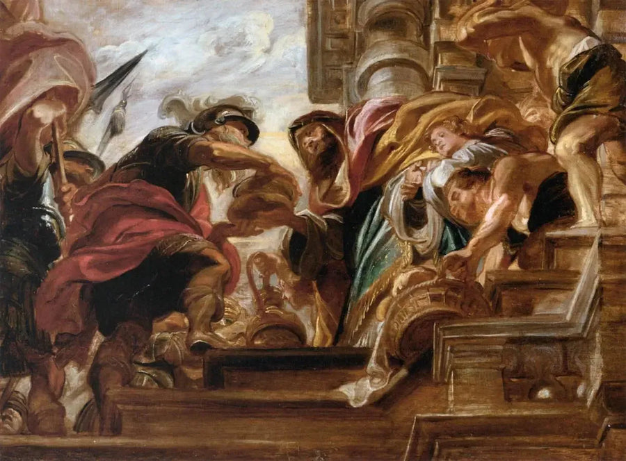 İbrahim ve Melkisedek - Peter Paul Rubens