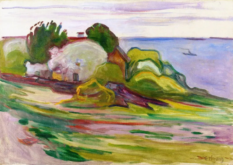 Abres ve Torpido Botu - Edvard Munch