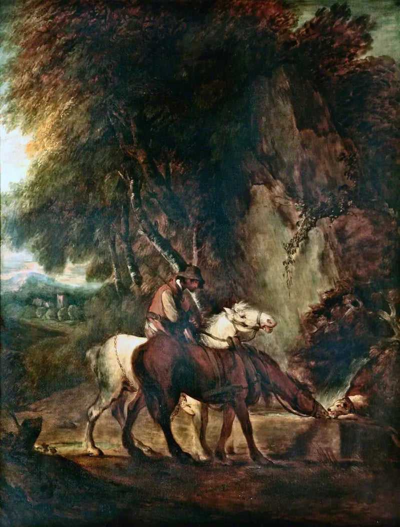 Atların Susuzluğu - Thomas Gainsborough