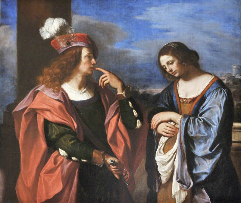 Absalom ve Tamar - Guercino