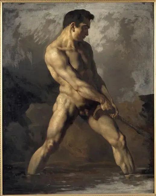 Ayakta Adam Akademisi, İp Çeken - Théodore Géricault