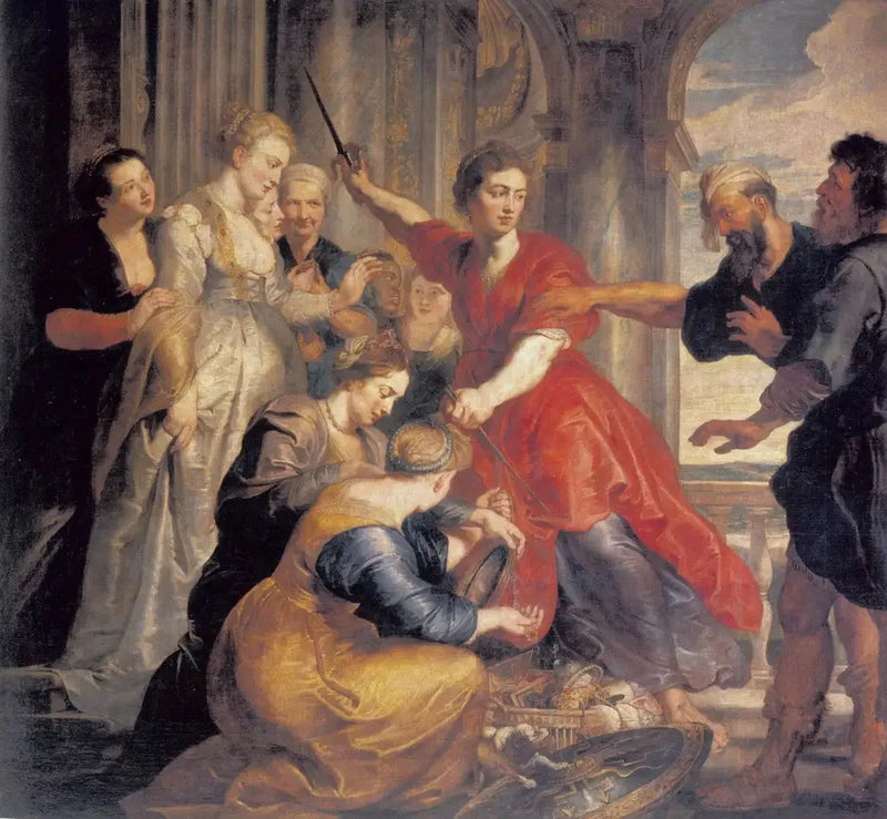 Achille Ulysses ve Diomedes tarafından keşfedildi - Peter Paul Rubens