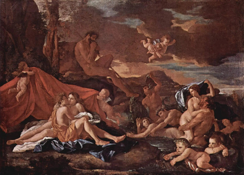 Acis ve Galatea - Nicolas Poussin