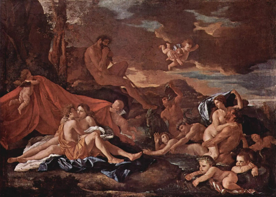 Acis ve Galatea - Nicolas Poussin