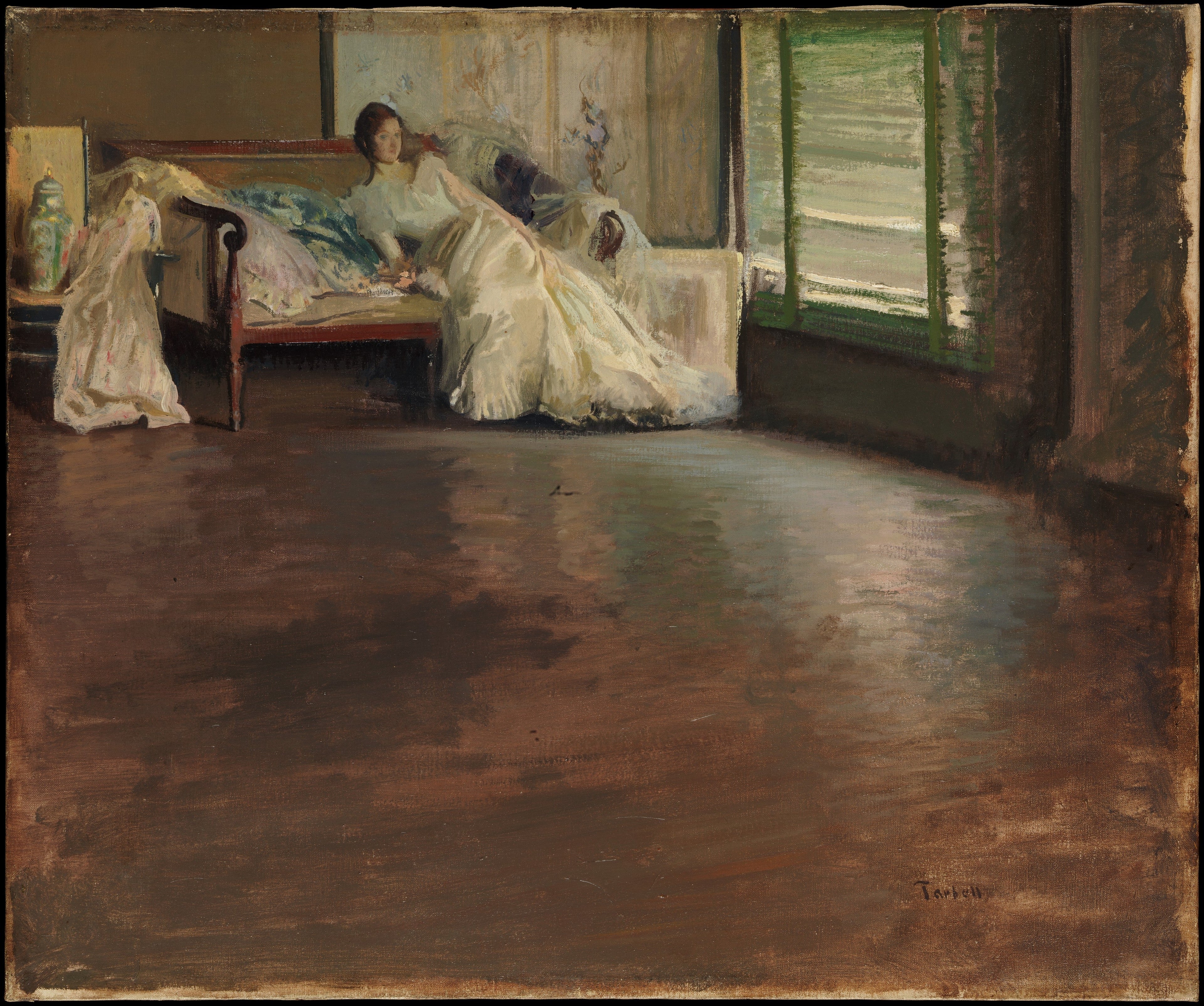 Across the Room - Edmund Charles Tarbell