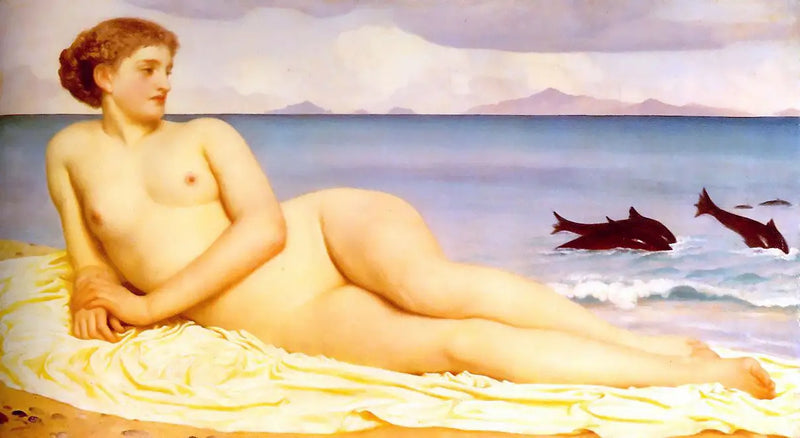 Actée, kıyı nymphe - Frederic Leighton