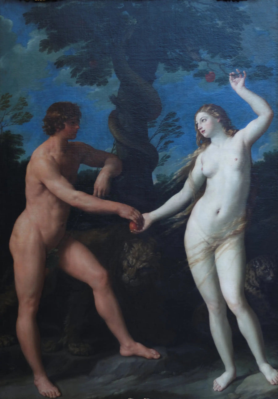 Adem ve Havva Cennette - Guido Reni