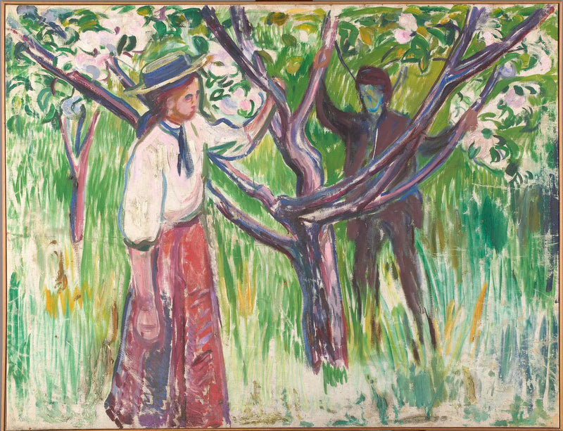 Adem ve Havva - Edvard Munch