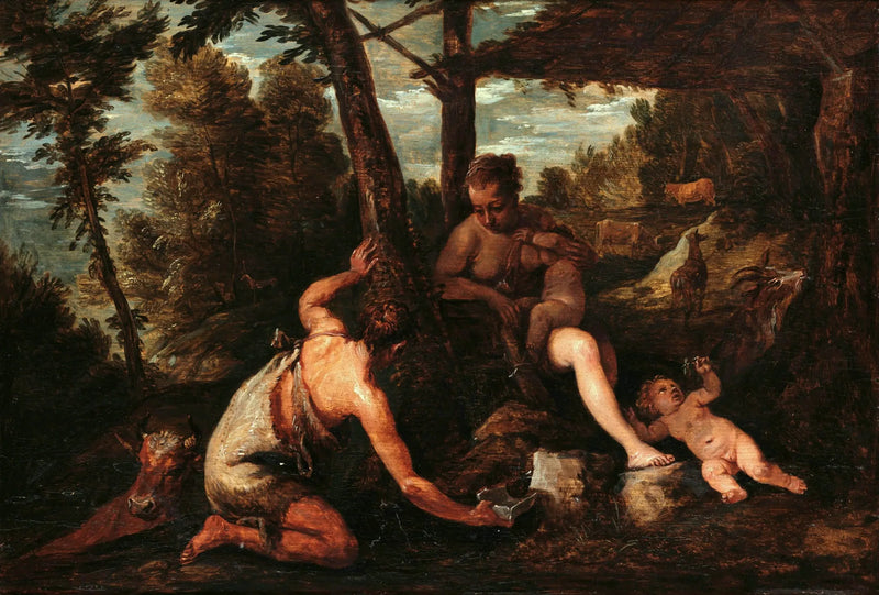 Adem ve Havva'nın Cennetten Kovulması - David Teniers genç