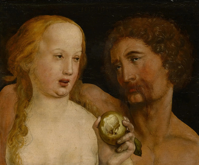 Adem ve Havva - Hans Holbein Genç