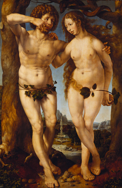 Adam et Ève - Jan Gossaert - Alpha Reproduction