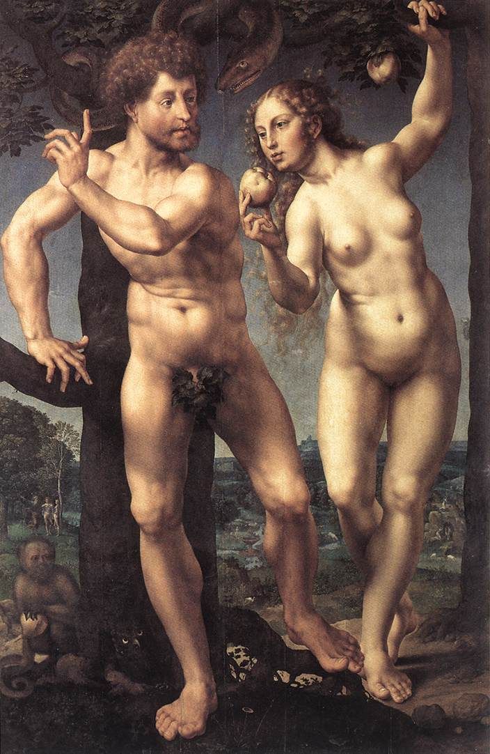 Adem ve Havva - Jan Gossaert