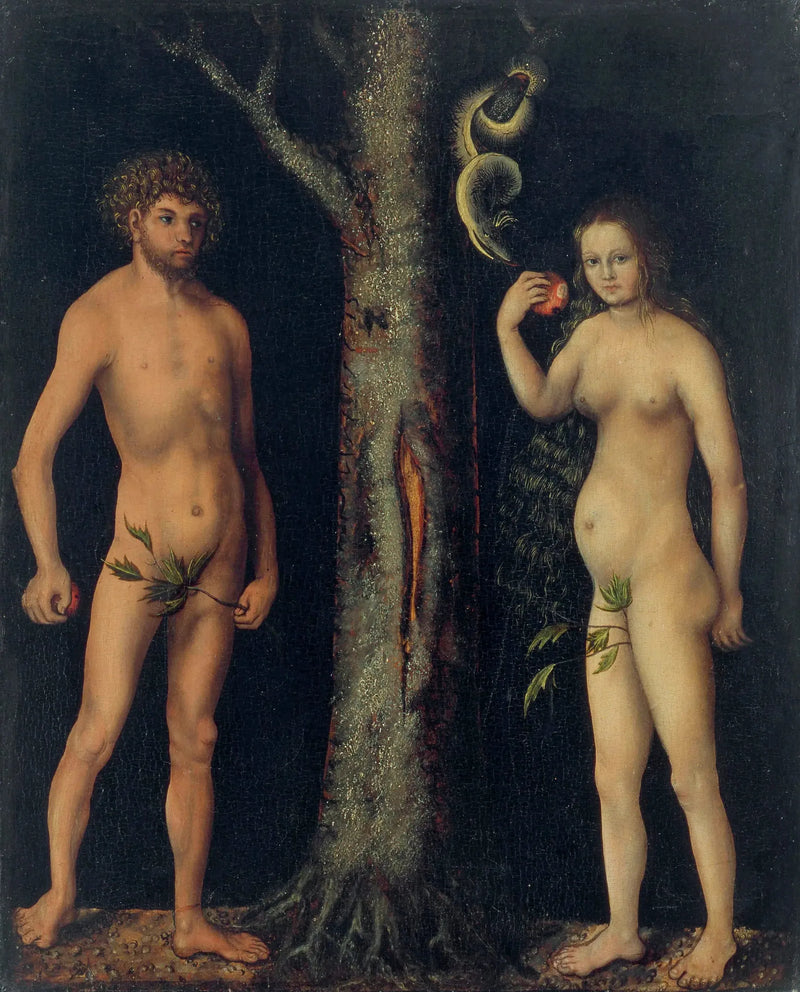 Adem ve Havva - Lucas Cranach the Elder