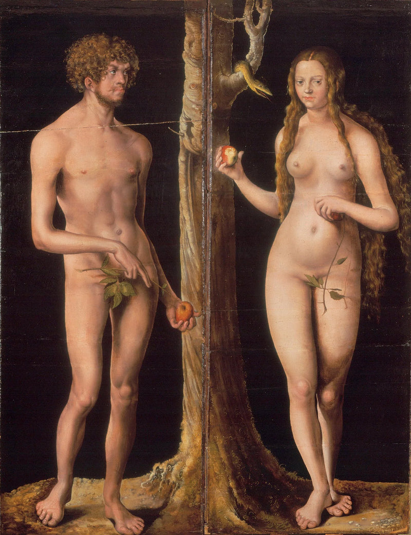 Adem ve Havva - Lucas Cranach the Elder