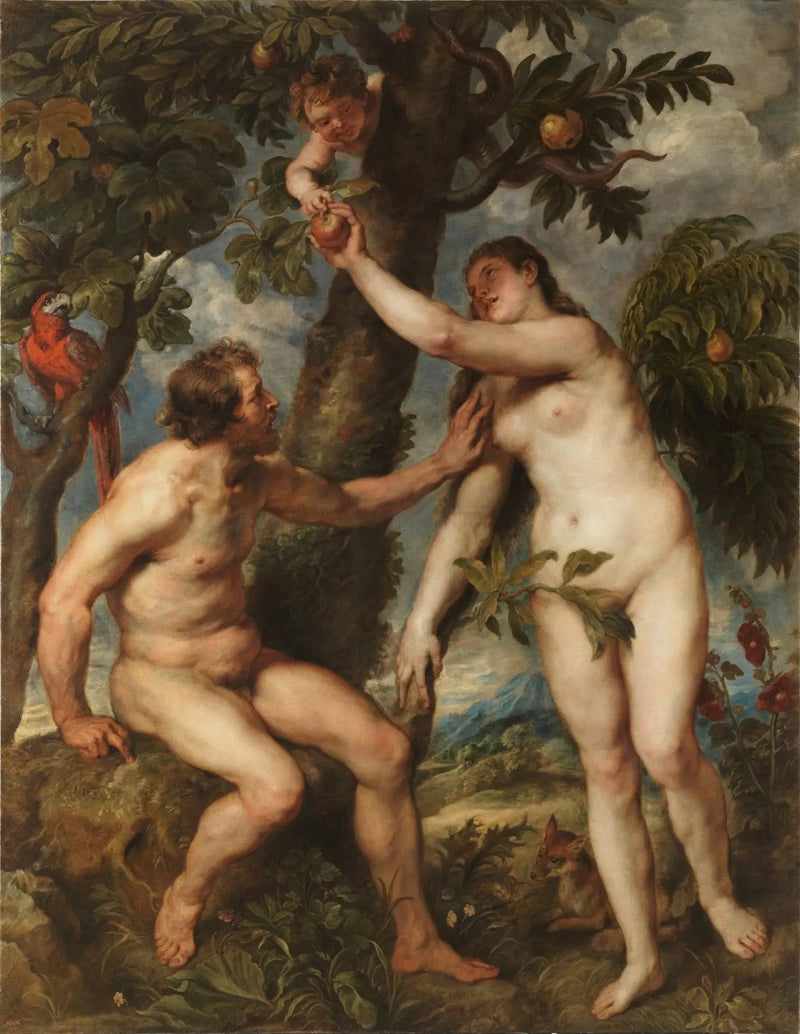 Adem ve Havva - Peter Paul Rubens