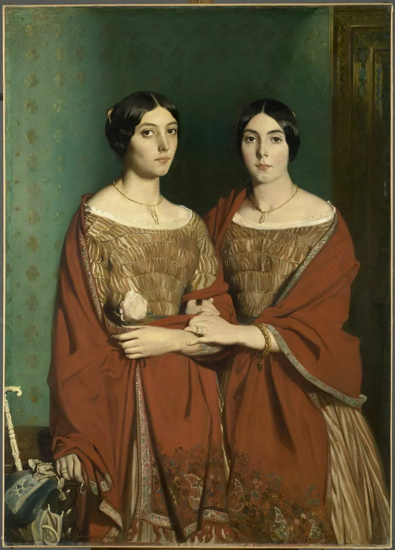Adèle ve Aline Chassériau - Théodore Chassériau